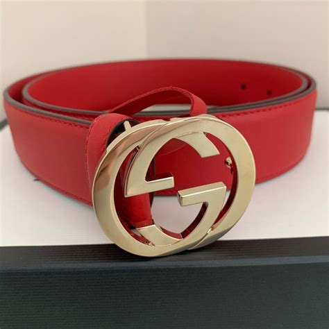 gucci red belt uk|realreal gucci belt.